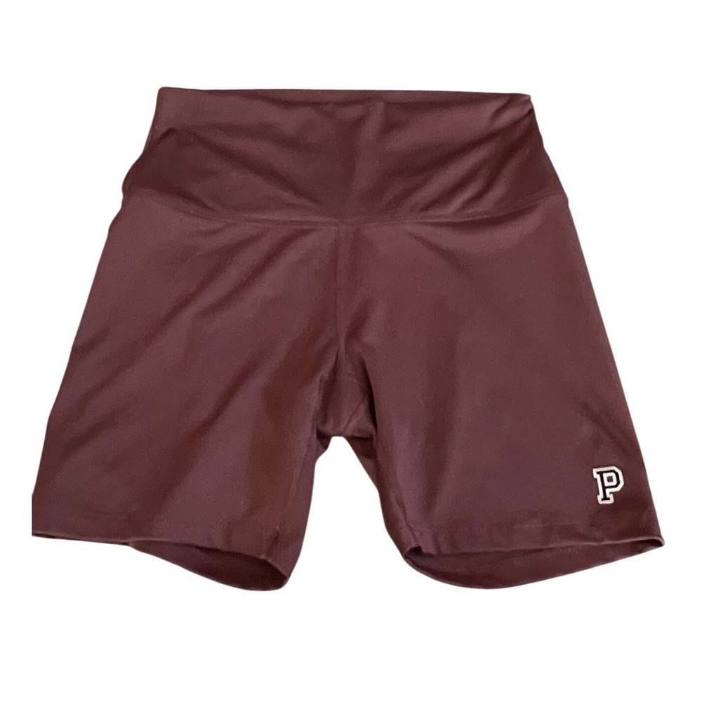 Pink Victoria's Secret Ultimate Biker Shorts Mauve Plum High Waisted Small
